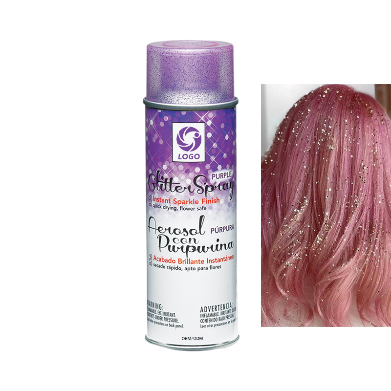 Customized Glitter Spray Clavicle Arm Body Glitter Spray Body Hair Cross-Border Makeup Party Nightclub Spray