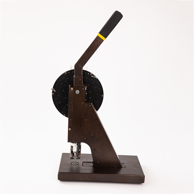 Semi-automatic Ringless Buttoning Air Eye Machine Hand-cranked Light Box Cloth Exhibition Canvas Inkjet Advertising Cloth Track Buckle Buttoning Machine