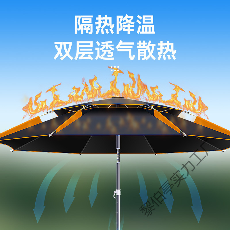 Rainproof Umbrella, Fishing Cane Umbrella, Outdoor Cane Parasol, Fishing Umbrella, Universal Large Fishing Umbrella, New Style