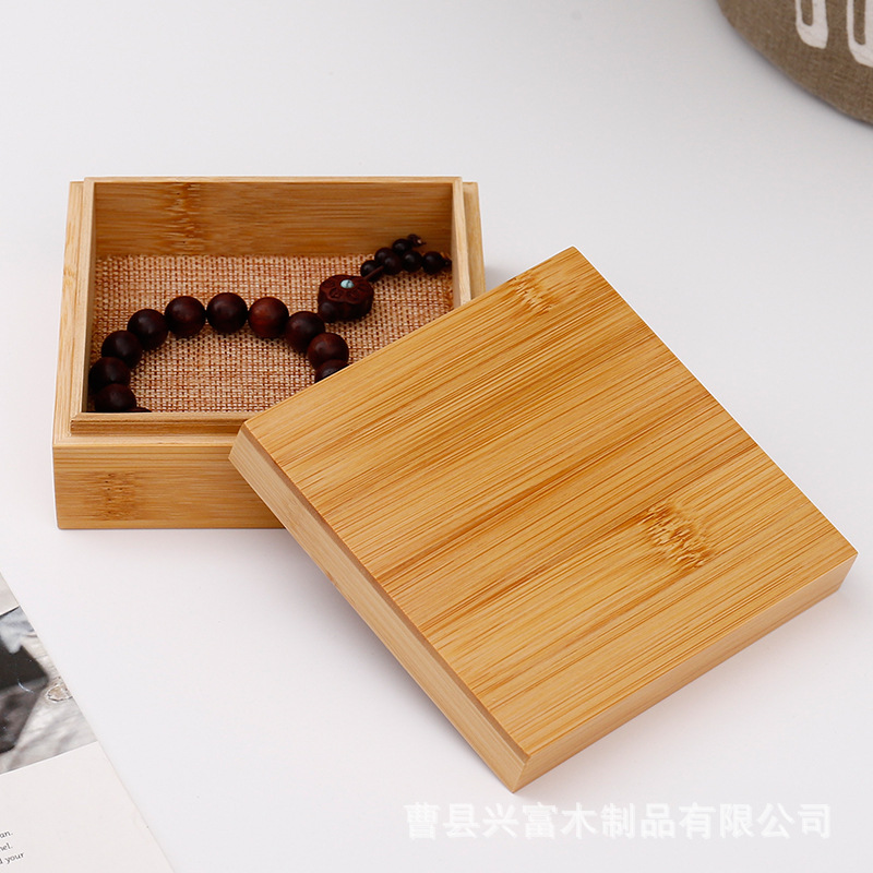 Wooden box custom solid wood a variety of rectangular storage box gift packaging box transparent cover in stock pull box wholesale