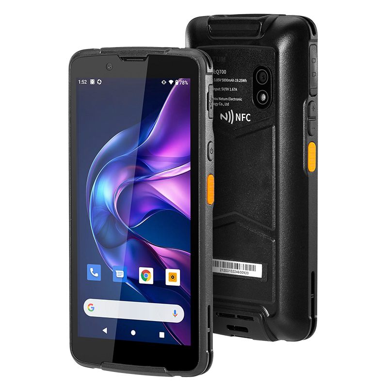 Large screen machine handheld terminal PDA bar code scanning warehouse purchase, sale and storage management two-dimensional code scanning data collector