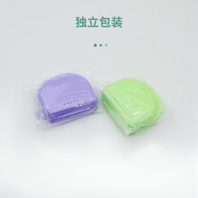 Retainer Box, Braces Box, Customized Logo Denture Box, Small Gift Event, Customized Dental Promotion, Free Printing