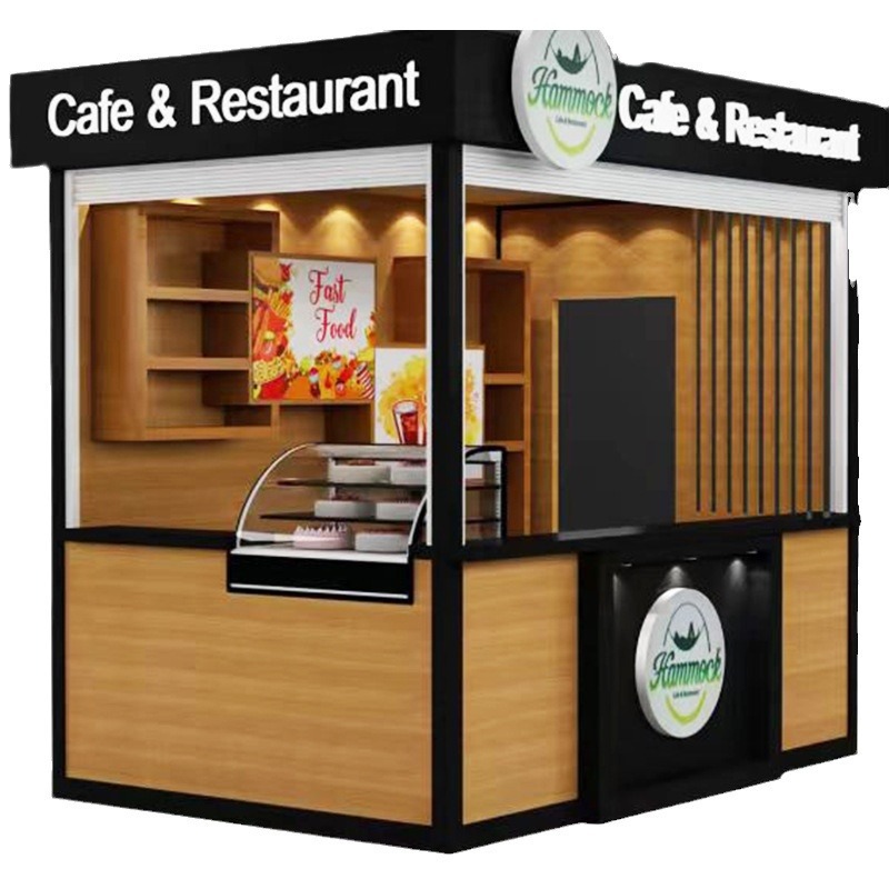 Design creative container shops commercial street scenic kiosks net red street shops container housing manufacturers