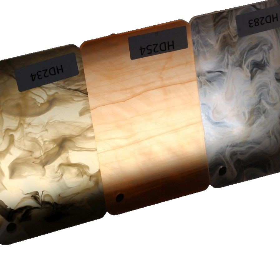 Translucent Imitation Marble Acrylic Marble Light Box Ceiling High-End Furniture Decoration Manufacturer Wholesale Plexiglass Plate