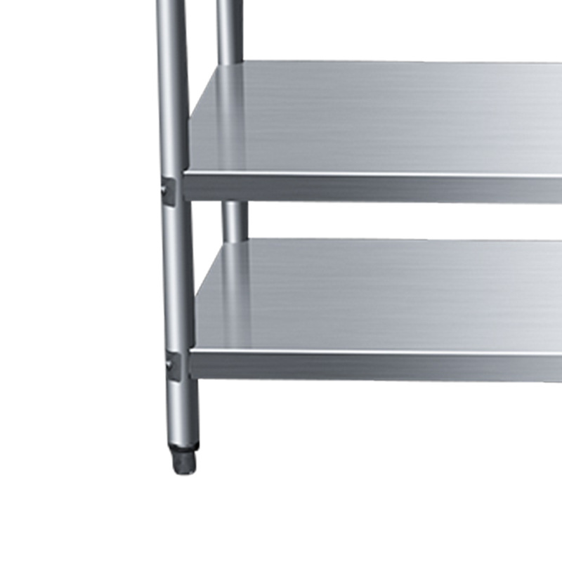 304 Stainless Steel Hotel Kitchen Workbench Baking Packaging Chopping Table Work Antibacterial Rust-Proof Kitchen Cabinet