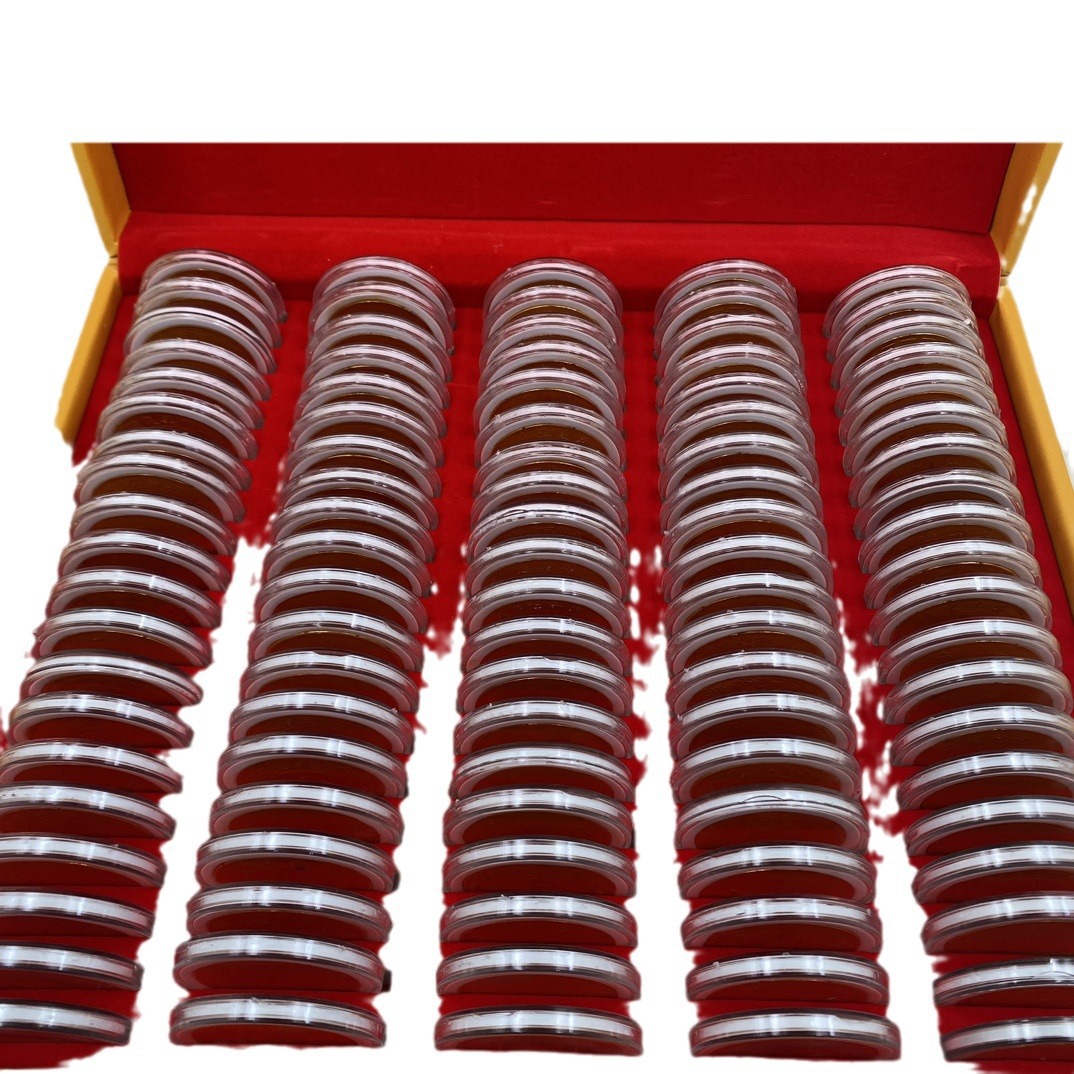 Antique Coin Collection 100 Gold Coins Yuan Datou Coin Collection Set Set Box Coin Rating Coin Commemorative