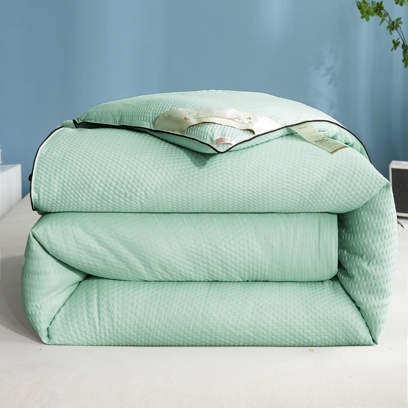 Beanie Quilt, Feather Silk Quilt, Single Student Quilt, Four-Season Quilt, Air-Conditioning Quilt, Thick Quilt Core Quilt, Spring & Fall Quilt, Warm Winter Quilt