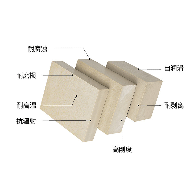 Customized Peek Board Black Anti-Static Peek Board Fiber-Added Peek Rod High Temperature Resistant Polyetherketone Board Zero-Cut Processing