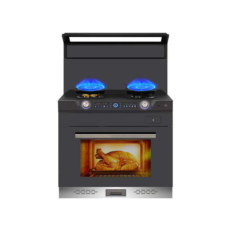 High-end integrated stove disinfection cabinet steaming and baking integrated kitchen multifunctional frequency conversion left steaming right baking integrated stove wholesale