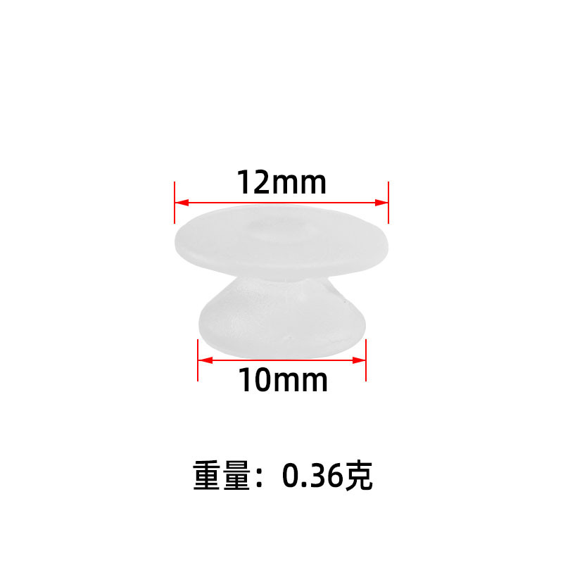 Transparent tapered hole shoes diy accessories shoe flower buckle garden slippers hole accessories I-shaped buckle shoe flower bottom buckle