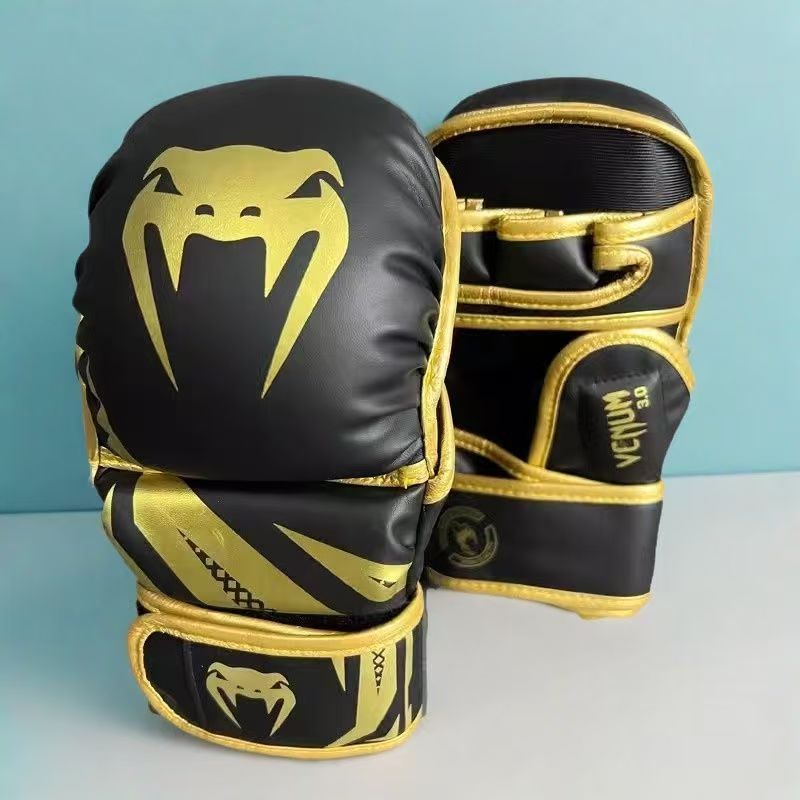 Bread Boxing Gloves Professional Adult Sanda Muay Thai Fighting Fighting Gloves Boys and Girls Children Training Fitness Fighting
