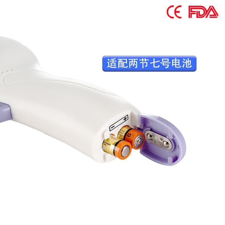 Cross-border infrared handheld electronic thermometer non-contact temperature gun three-color screen Meituan medical forehead temperature gun
