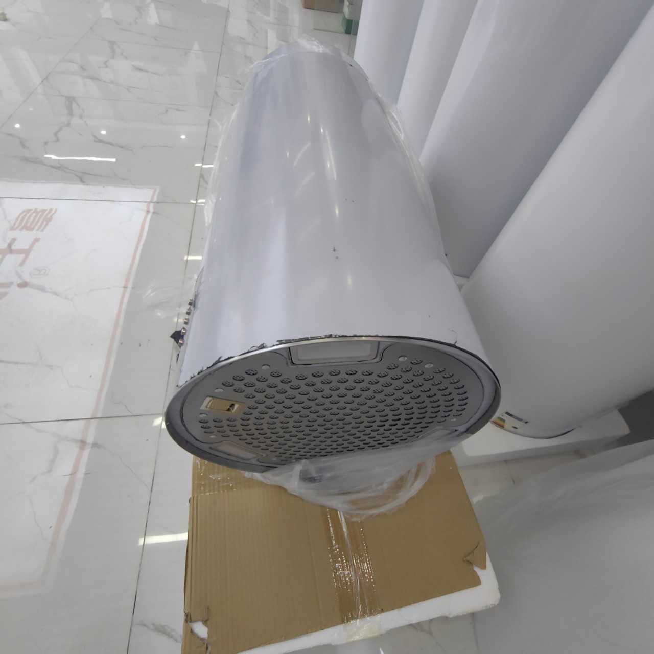 Round Range Hood, Island Range Hood, Top Suction Flat Hood, Island Hanging Cylindrical Range Hood