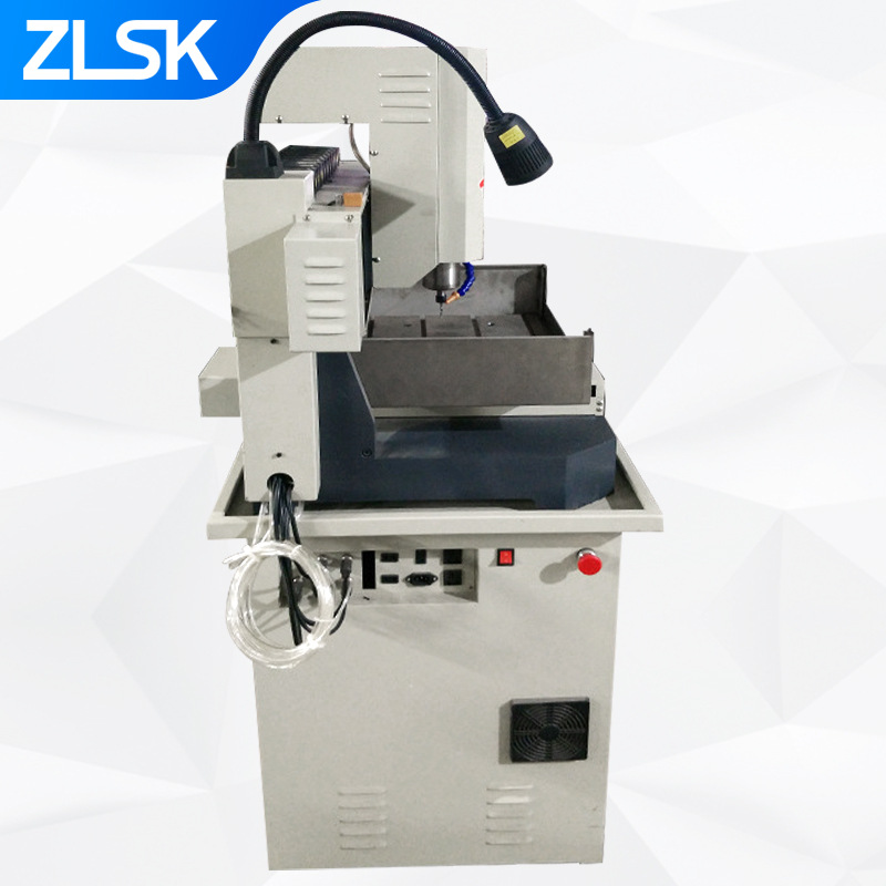 Cnc Engraving Machine Four-Axis Small Fully Automatic Metal Fixture Olive Core Wenwan Manufacturer Fine Carving Cnc Engraving Machine