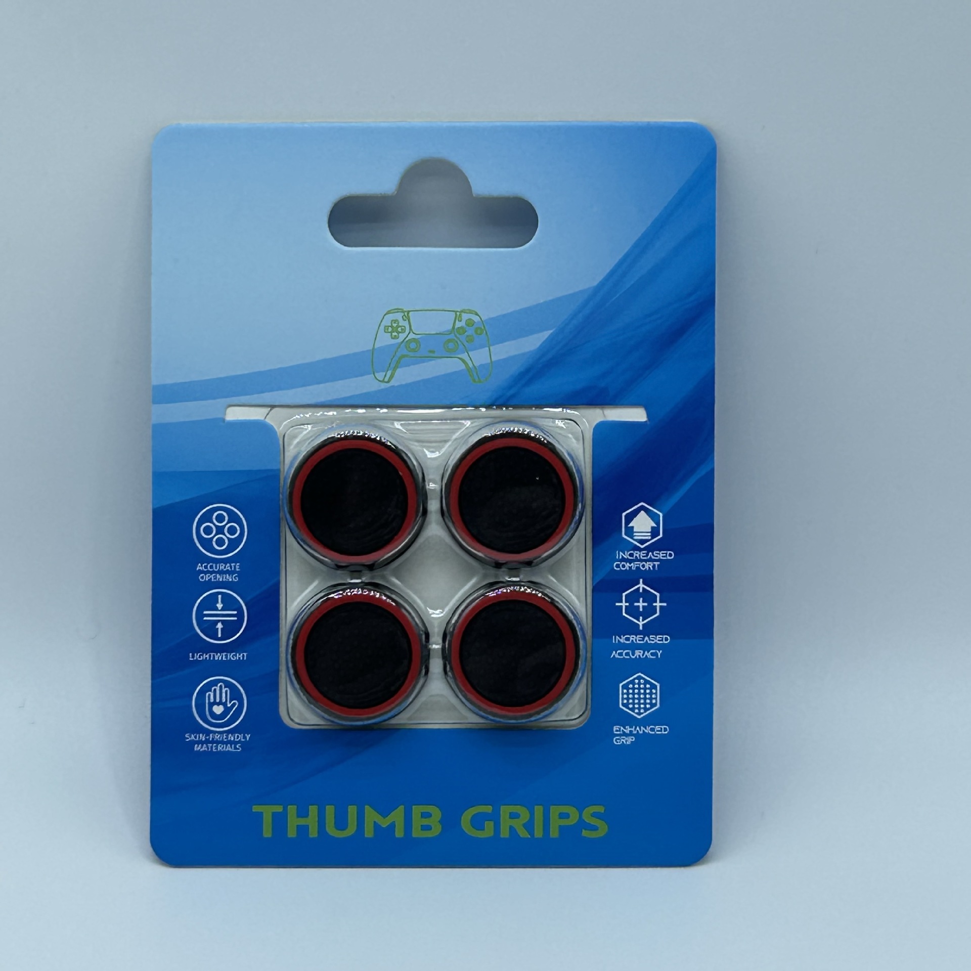 PS4 luminous cap PS5 luminous press silicone cap eight color key cap xbox one 360 rocker cap mushroom head