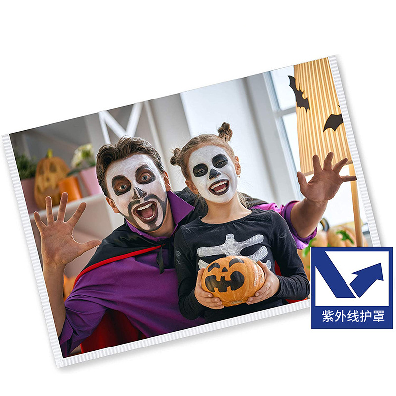 Magnetic PVC soft photo frame white black creative home photo wall refrigerator sticker photo frame nail-free glue-free customizable