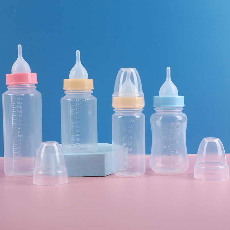 Cross-Border 60Ml120Ml150Ml Pet Bottle with Pet Pacifier Kitten Feeding Water Feeding Newborn Puppy Bottle