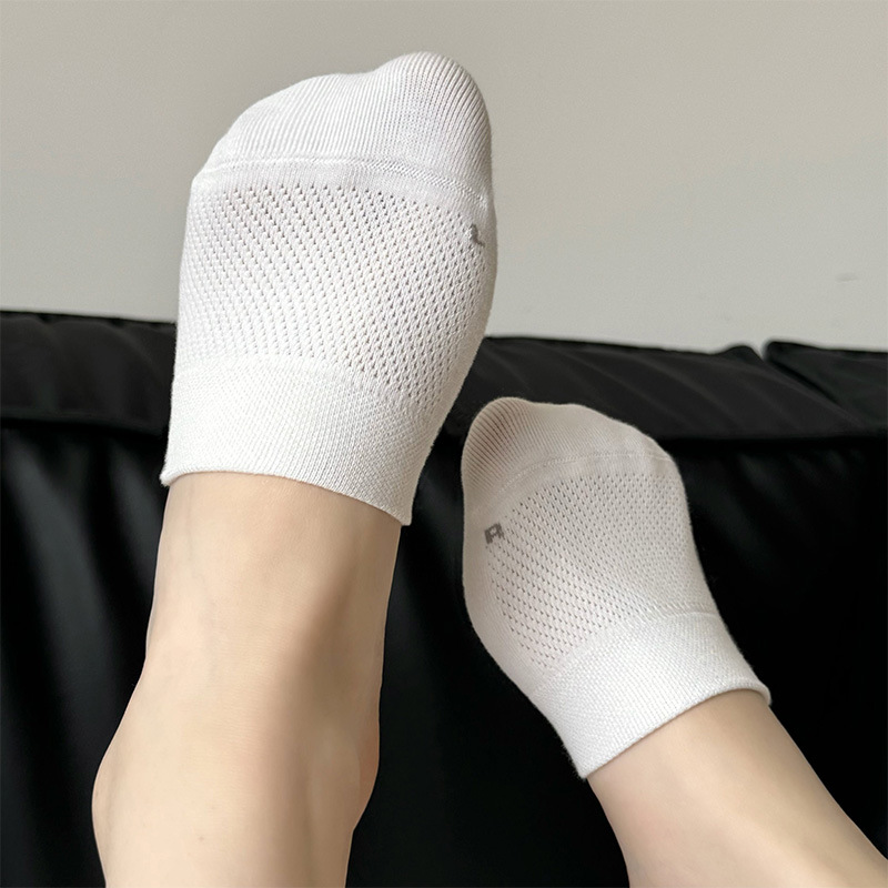Новые хлопковые носки для детей, летние тонкие сетчатые носки, полуневидимые лодочные носки для женщин, оптовая продажа