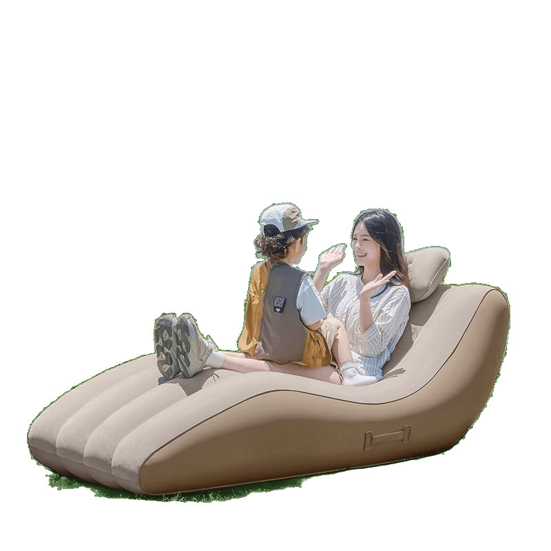 Automatic Inflatable Sofa New Outdoor Sofa Lazy Inflatable Recliner Full Set Inflatable Mattress Outdoor Camping
