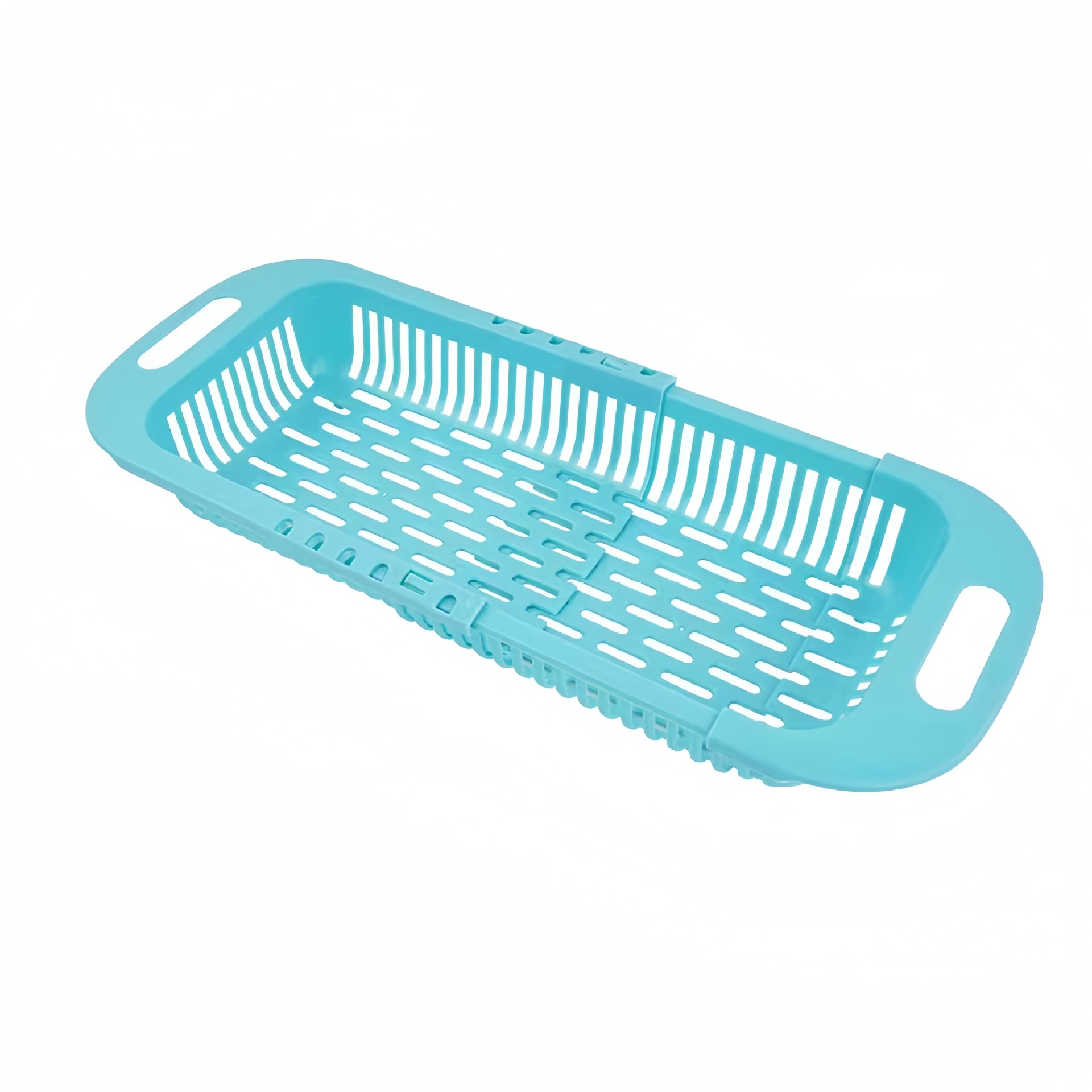 Double-Layer Japanese-Style Multi-Functional Retractable Drain Basket for Washing Dishes, Washing Vegetables and Fruits, Plastic Drain Basket, Dish Rack
