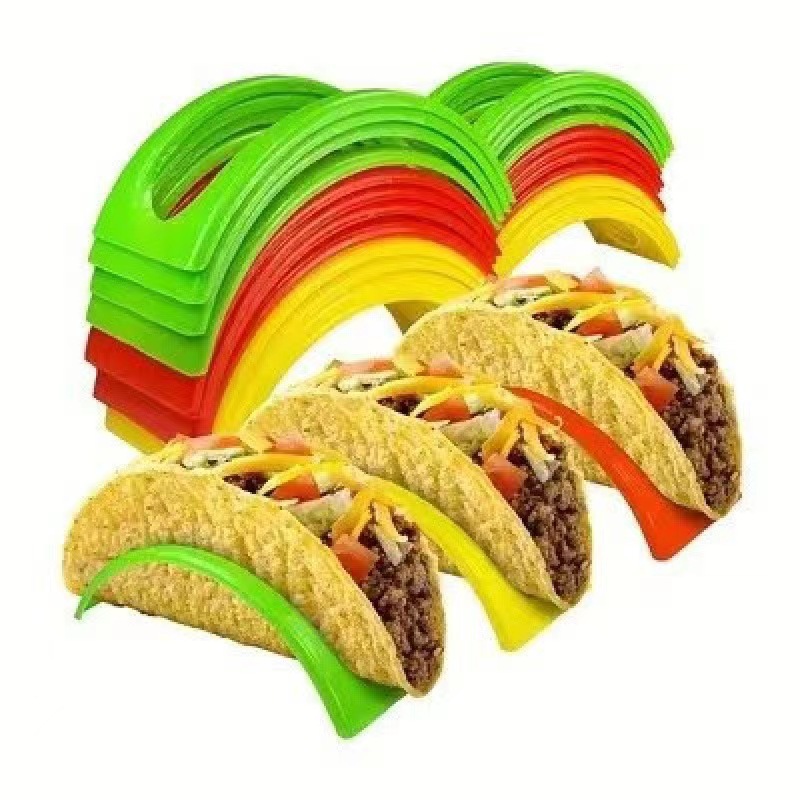 Factory wholesale Mexican plastic pancake clip new corn roll tower can simple clip Kitchen pancake food rack