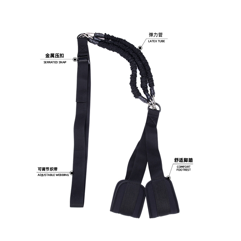 Horizontal bar pull-up booster belt adjustable training auxiliary belt elastic belt men's and women's indoor home fitness equipment