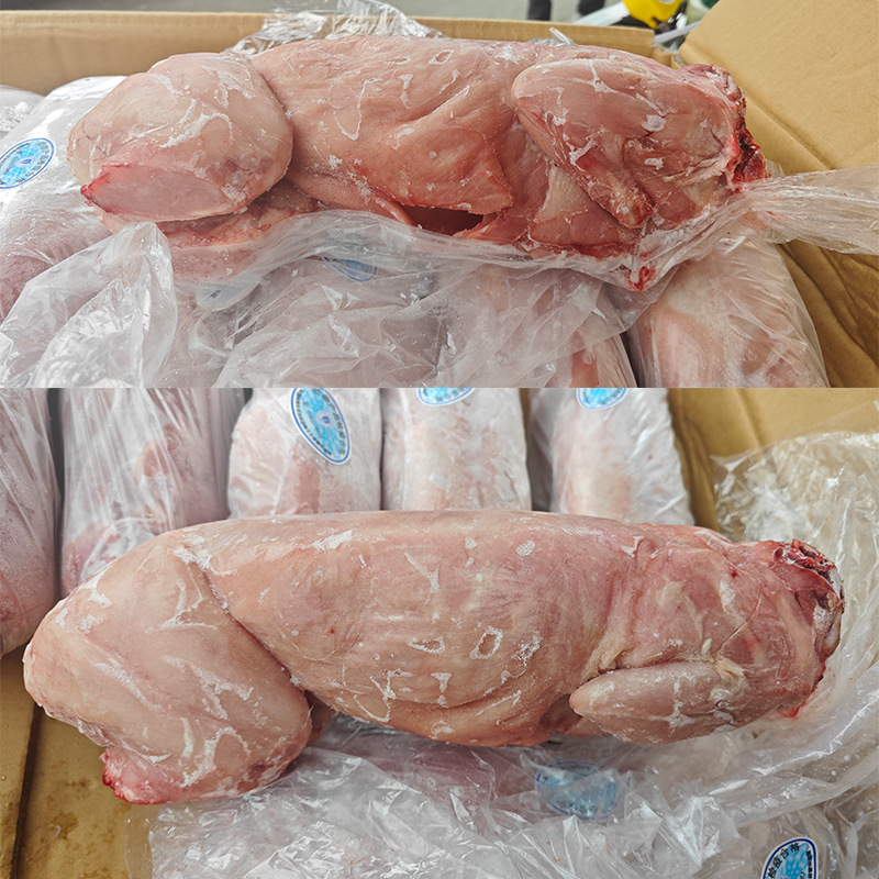 Frozen white rabbit meat raw rabbit meat frozen rabbit catering commercial support wholesale