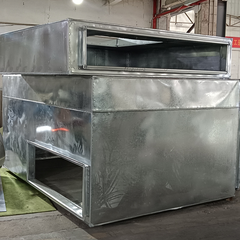 Silencer Round Duct Silencer Box Silencer Industrial with Connector Silencer Silencer Air Duct Manufacturer