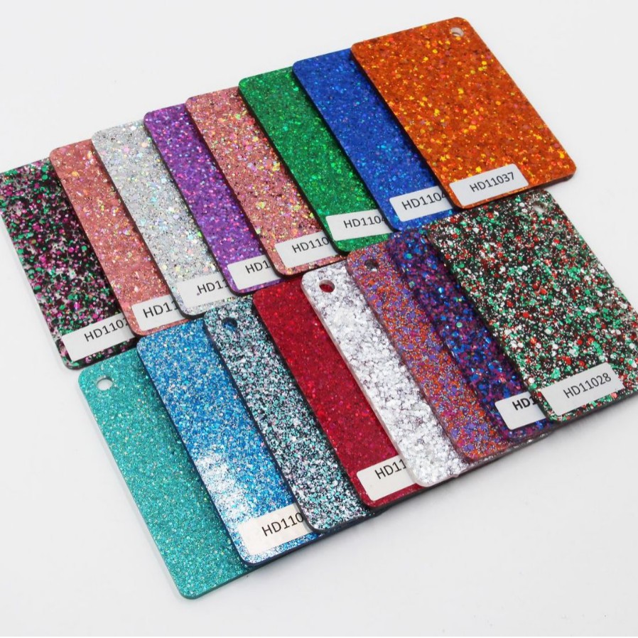 Луковичный порошок акриловая плита лазерная резка обработка многоцветная декоративная акриловая плита светопропускание