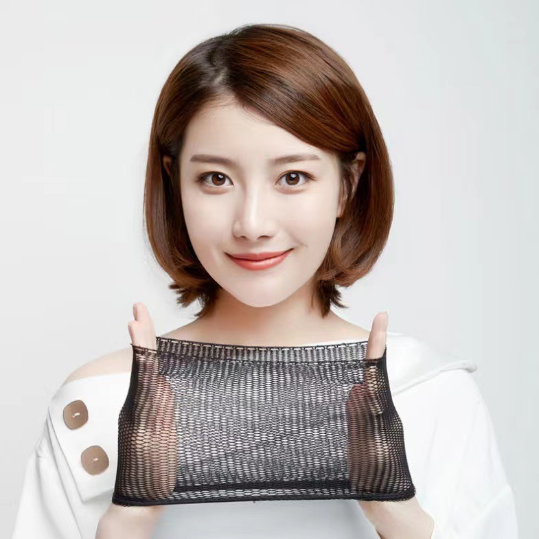 Wig hair net two high elastic invisible net cap cross-border European and American wig hair net large packaging in stock direct sales