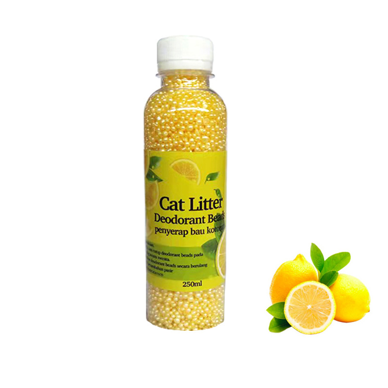 Cat litter deodorant beads factory wholesale cat litter box deodorant partner deodorant dust-free flush toilet mixed cat litter particles