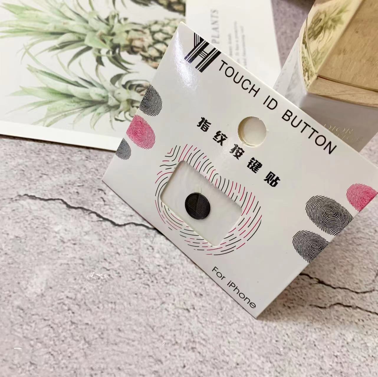 Подходит для Apple Наклейки для Кнопок Распознавания Отпечатков Пальцев Оптовая Продажа Iphone8Plus Apple 6/7 Наклейки для Домашней Кнопки