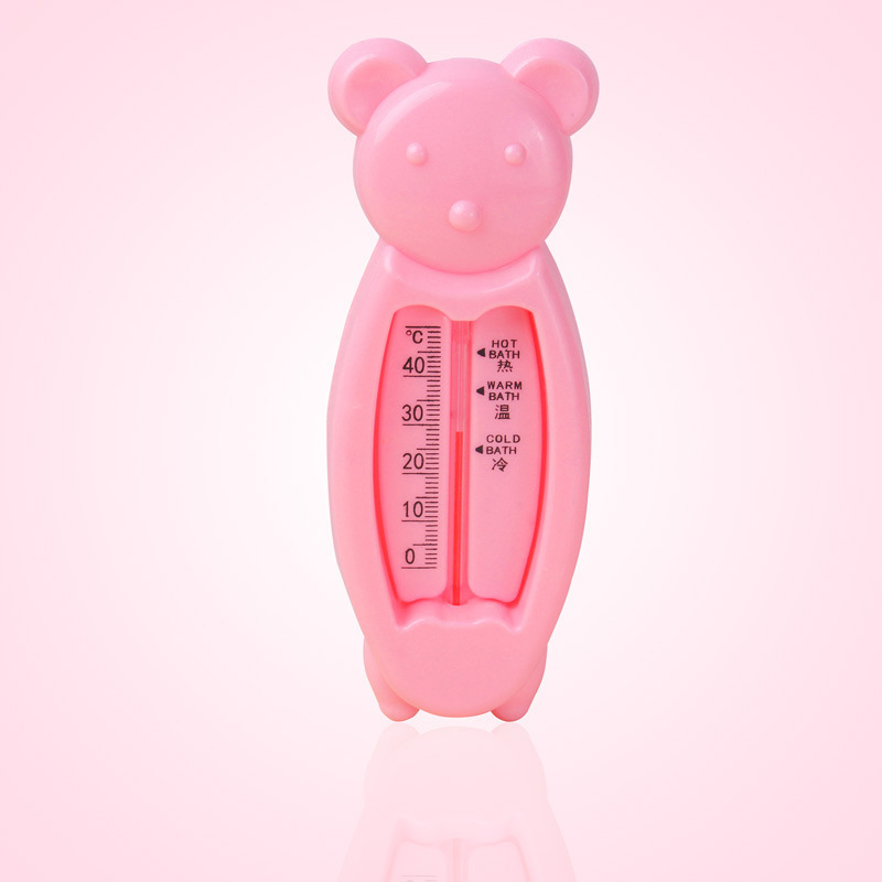 Bear Baby Water Thermometer Newborn Baby Bath Thermometer Household Children's Water Temperature Meter Household Meter