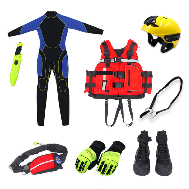Emergency flood control high comfort waterproof rescue equipment using NBR buoyancy foam buoyancy about 153N