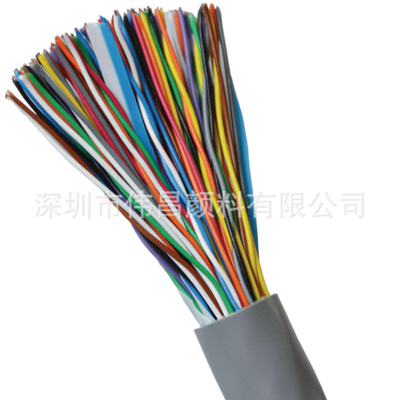 Supply PE, PP wire and cable special color masterbatch Red Yellow Blue Green orange brown purple White Black Masterbatch