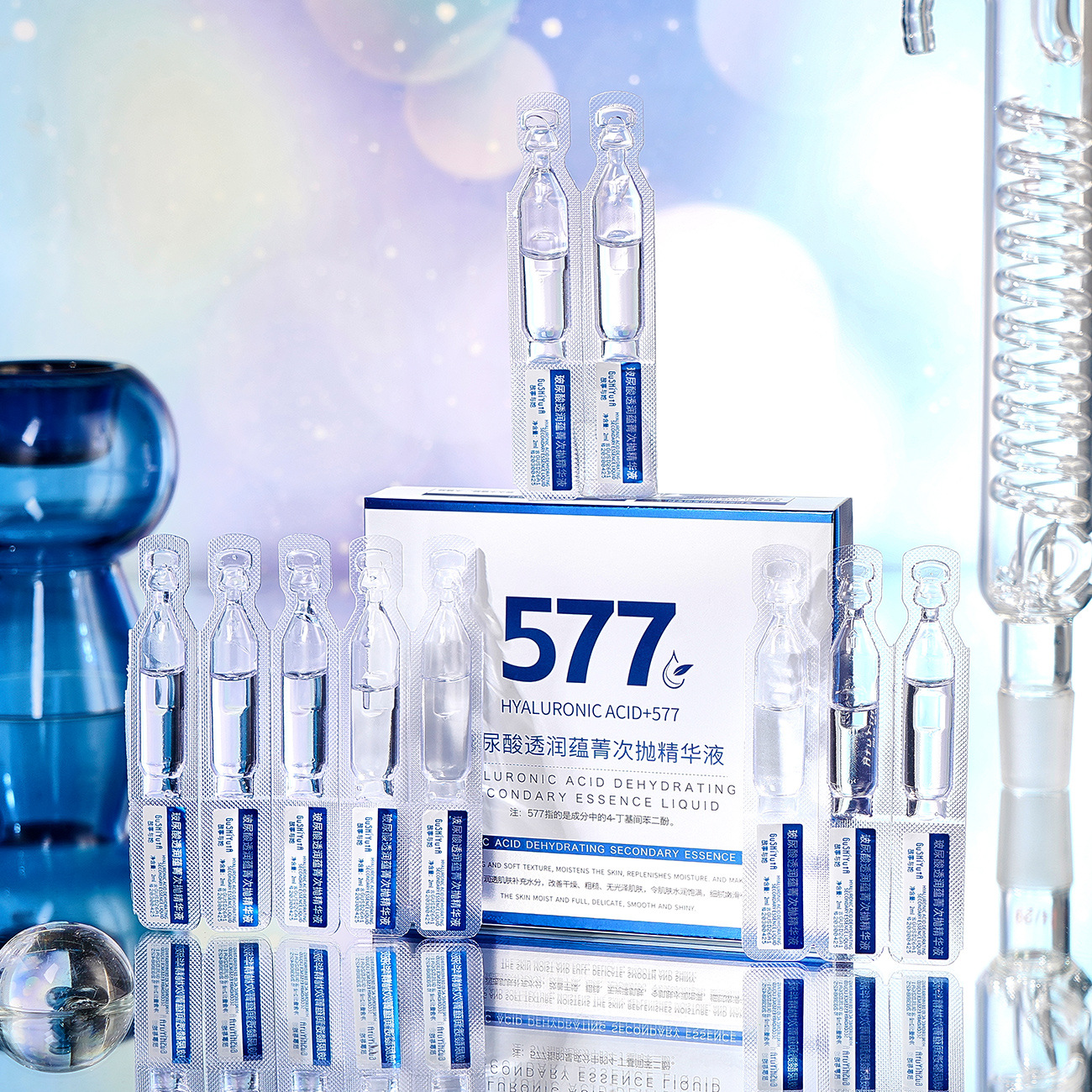 Story and Her Hyaluronic Acid Moisturizing Essence Second-Pulse Essence Hydrating Moisturizing Essence Ampoule Essence