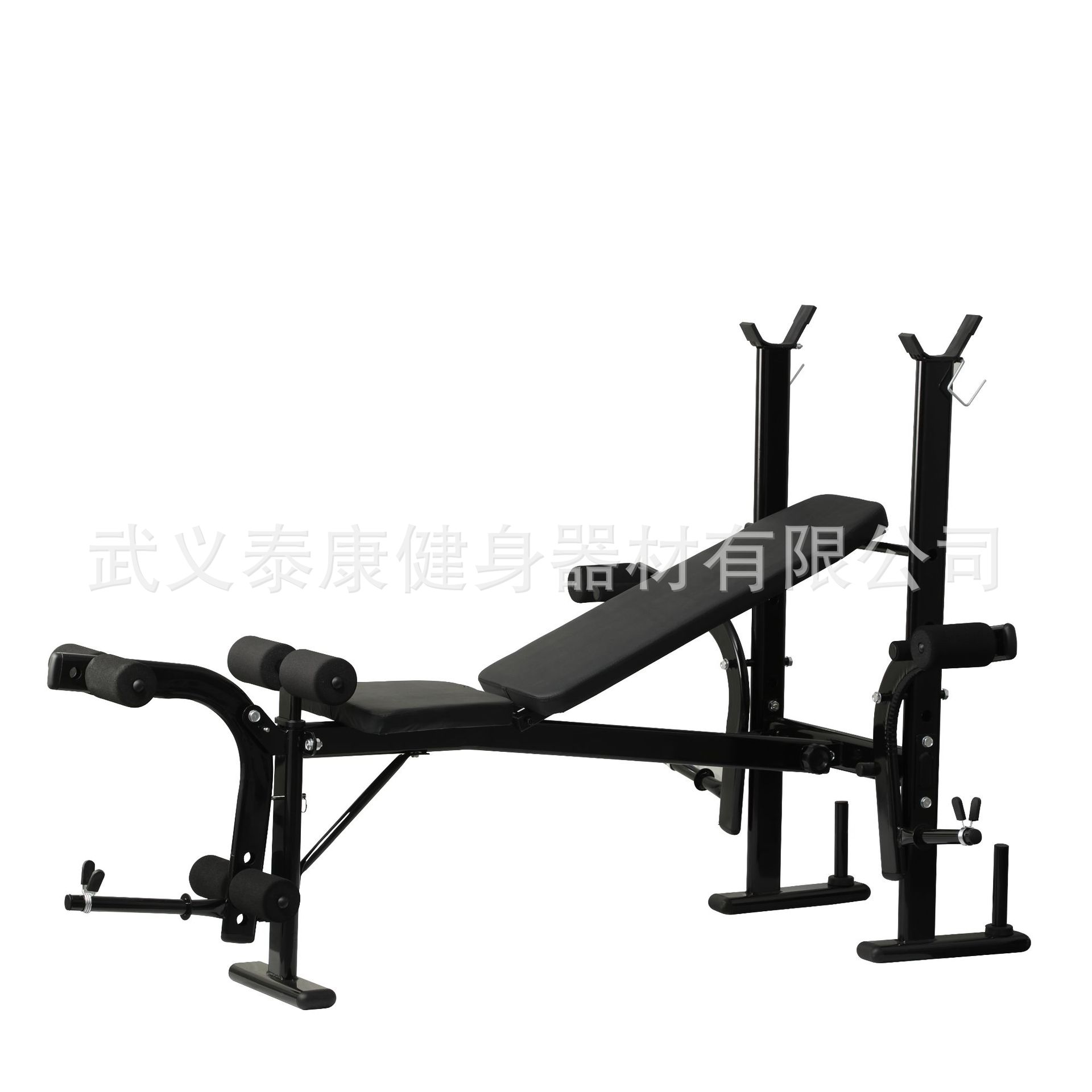 Indoor multi-functional home sales supine board weight bench barbell rack bench press rack strength trainer fitness equipment