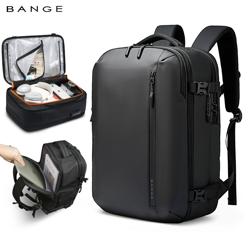 Рюкзак Bange для путешествий, многофункциональная сумка большого объема для мужчин и женщин, бизнес-повседневный рюкзак для мужчин, сумка для компьютера