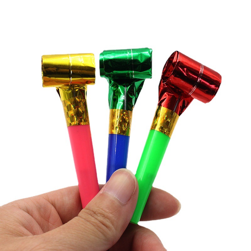 Small whistle wholesale small dragon whistle cheerleading party birthday party long nose whistle children cheer props