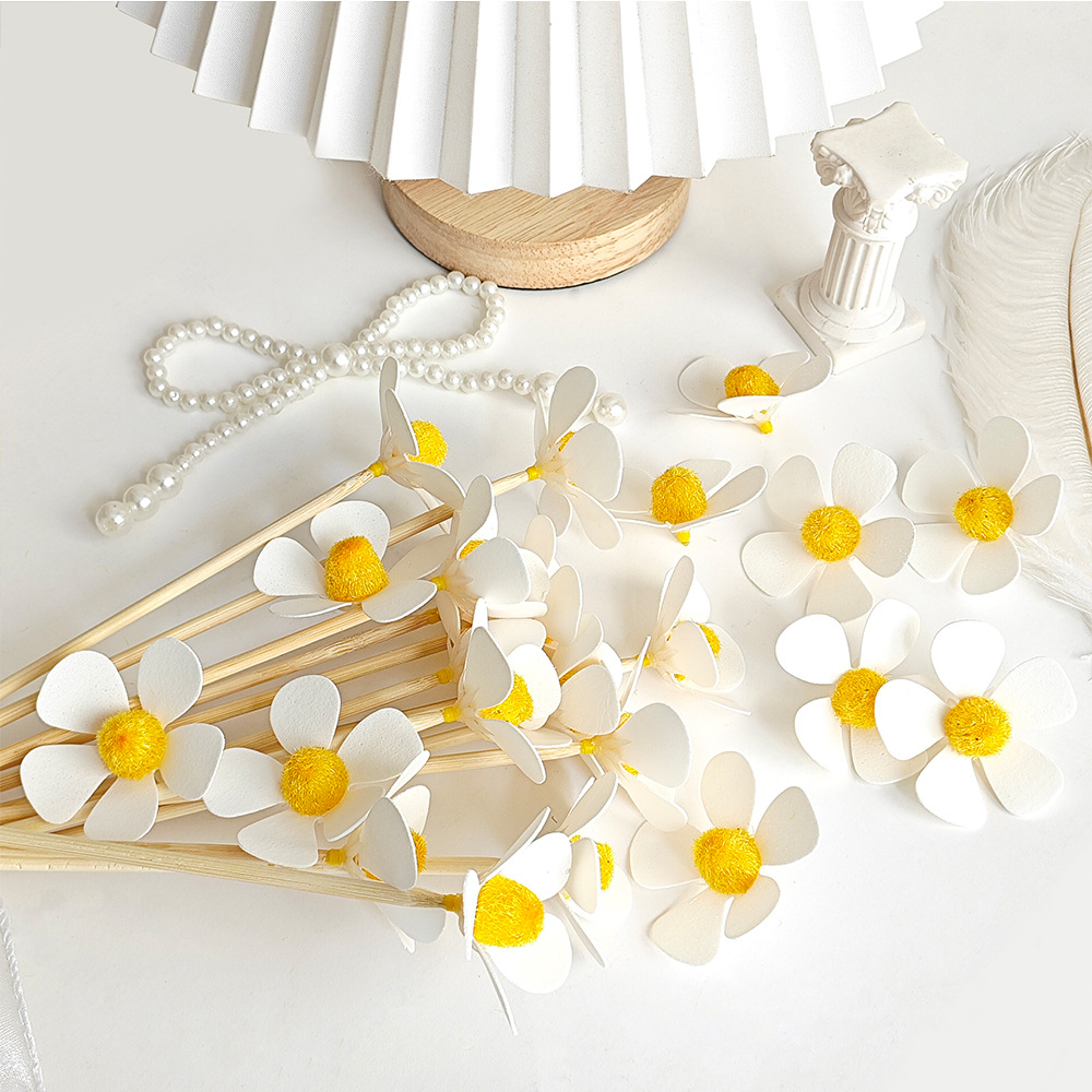 Simulation Violet Flower Five-petal Flower Soap Flower Fake Flower Handmade Floral Decoration Packaging Material Floral Material