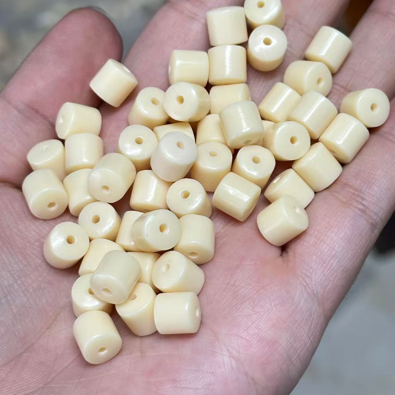 Слоновая кость ведро бусины свободные бусины DIY браслет из плодов бодхи супер милые аксессуары