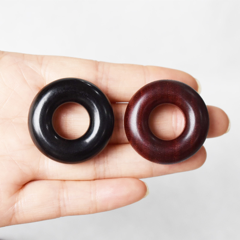 Мирный замок Сейко эбеновое дерево Замбийское кровавое сандаловое дерево DIY аксессуары ювелирный подвеска брелок для сумки подвесная игрушка