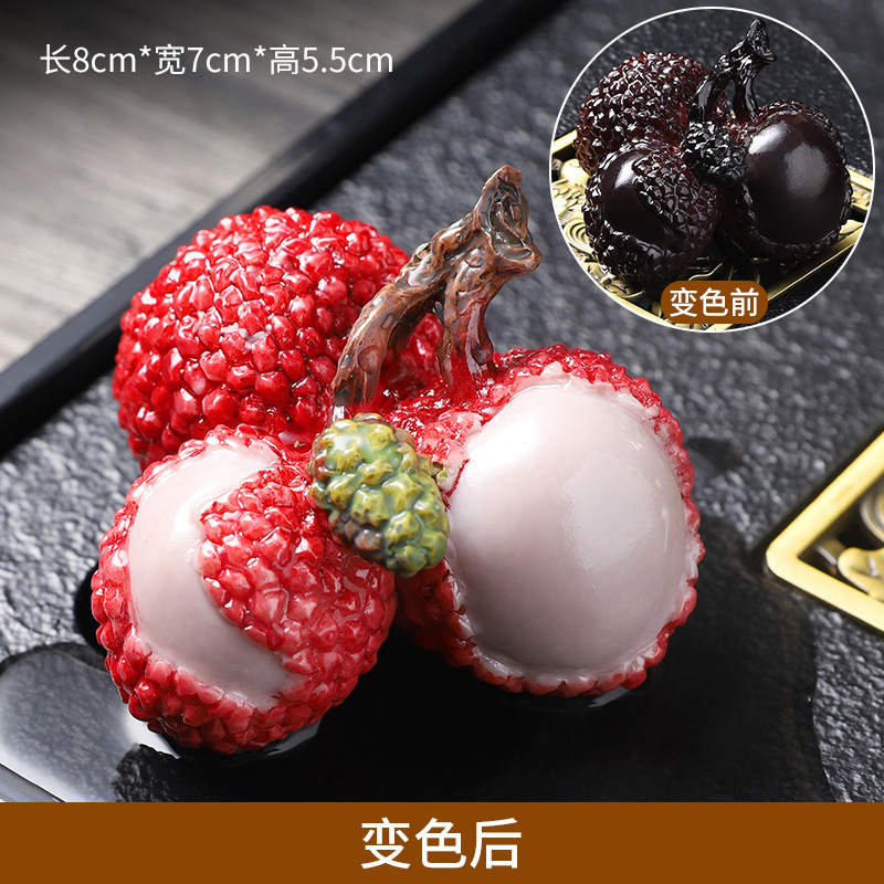 Креативное украшение для чая меняющее цвет, маленькая чайная подставка