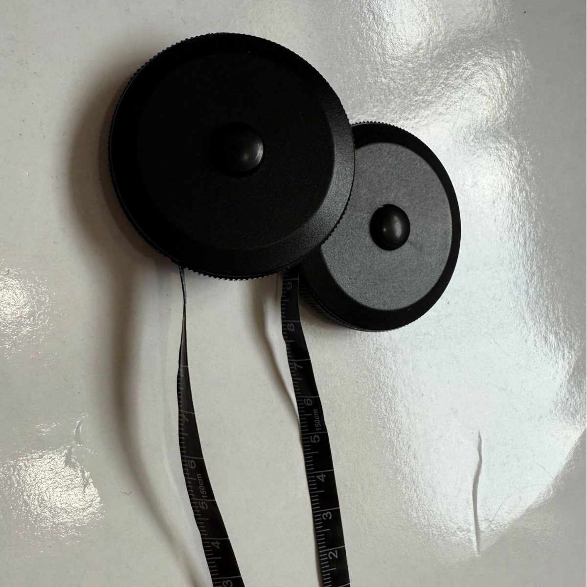 1.5m Matte Black Mini Small Tape Measure Portable Student Small Tape Measure Soft Tape Measure Manufacturer Wholesale