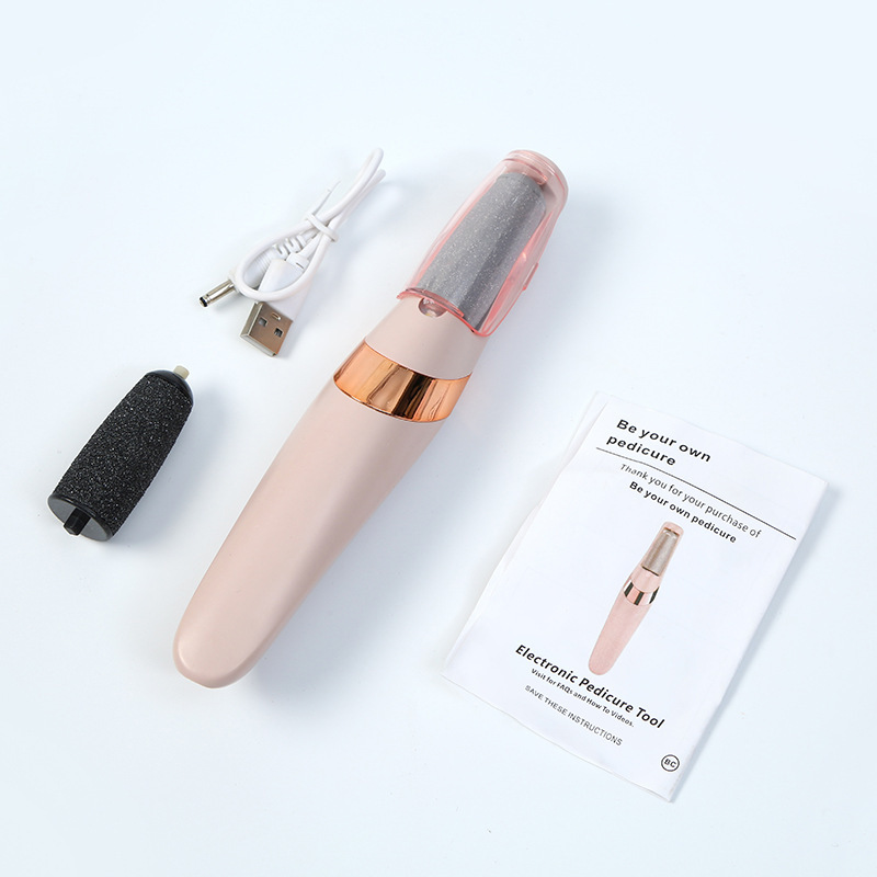 Cross-border electric foot grinder new full-automatic artifact foot beauty small rechargeable callousing dead skin rubbing foot trim