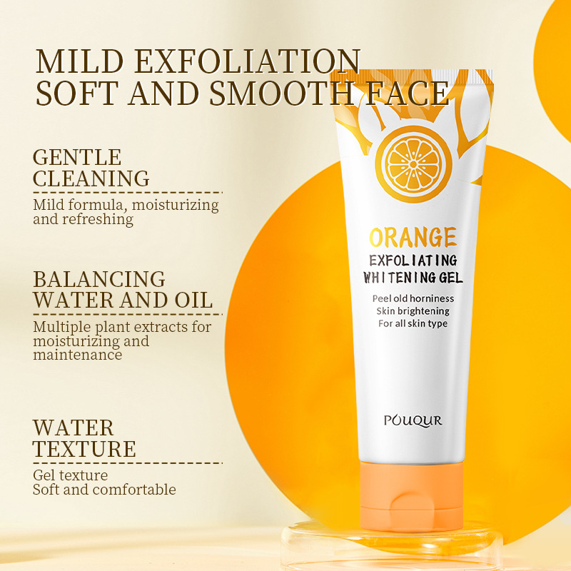 Exfoliating gel dead skin cream ORANGE EXFOLIATING GEL body scrub care