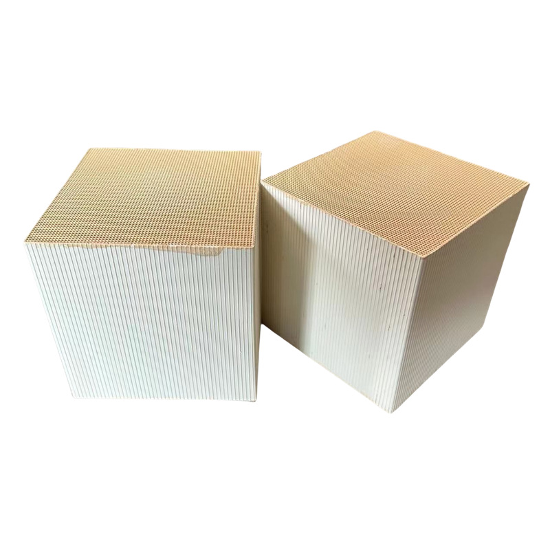 Xyhbly Cordierite Three-Way Catalytic Converter Honeycomb Ceramic Carrier Filter Element 400 Mesh 600 Mesh Purification High Temperature Resistance