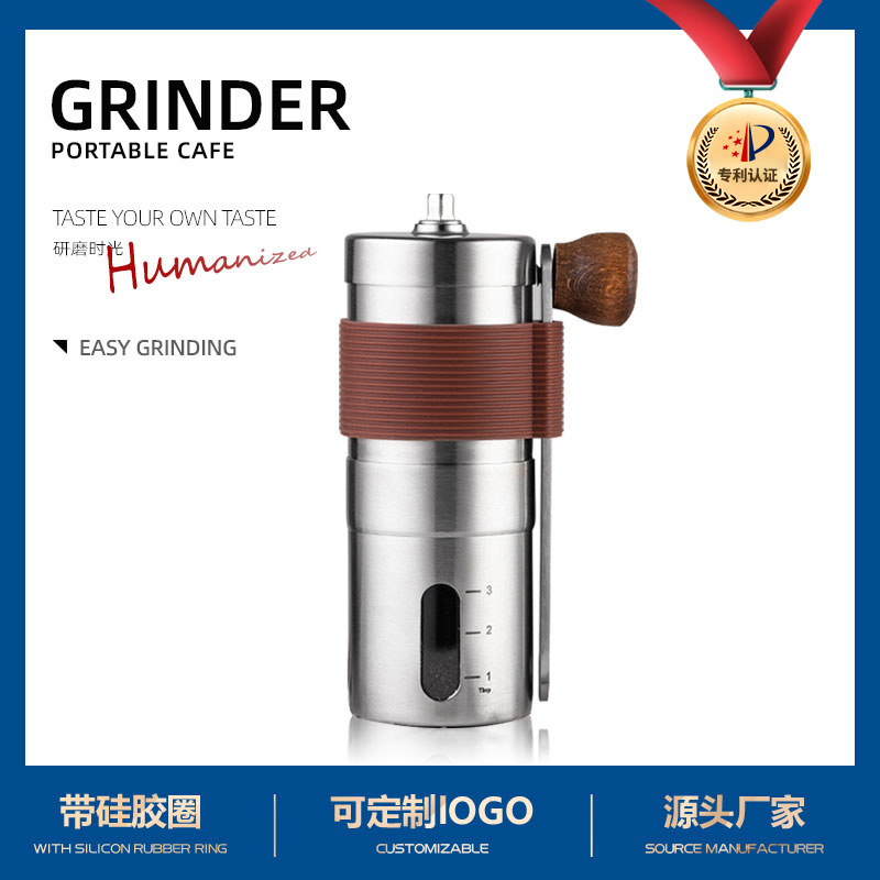 Новая портативная ручная кофемашина из нержавеющей стали