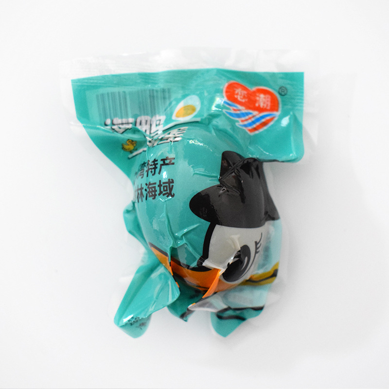 Source Manufacturer Lianchao Mangrove Sea Duck Egg Sea Duck Salted Egg Cooked Oily Individually Packaged Instant 60g Medium Egg