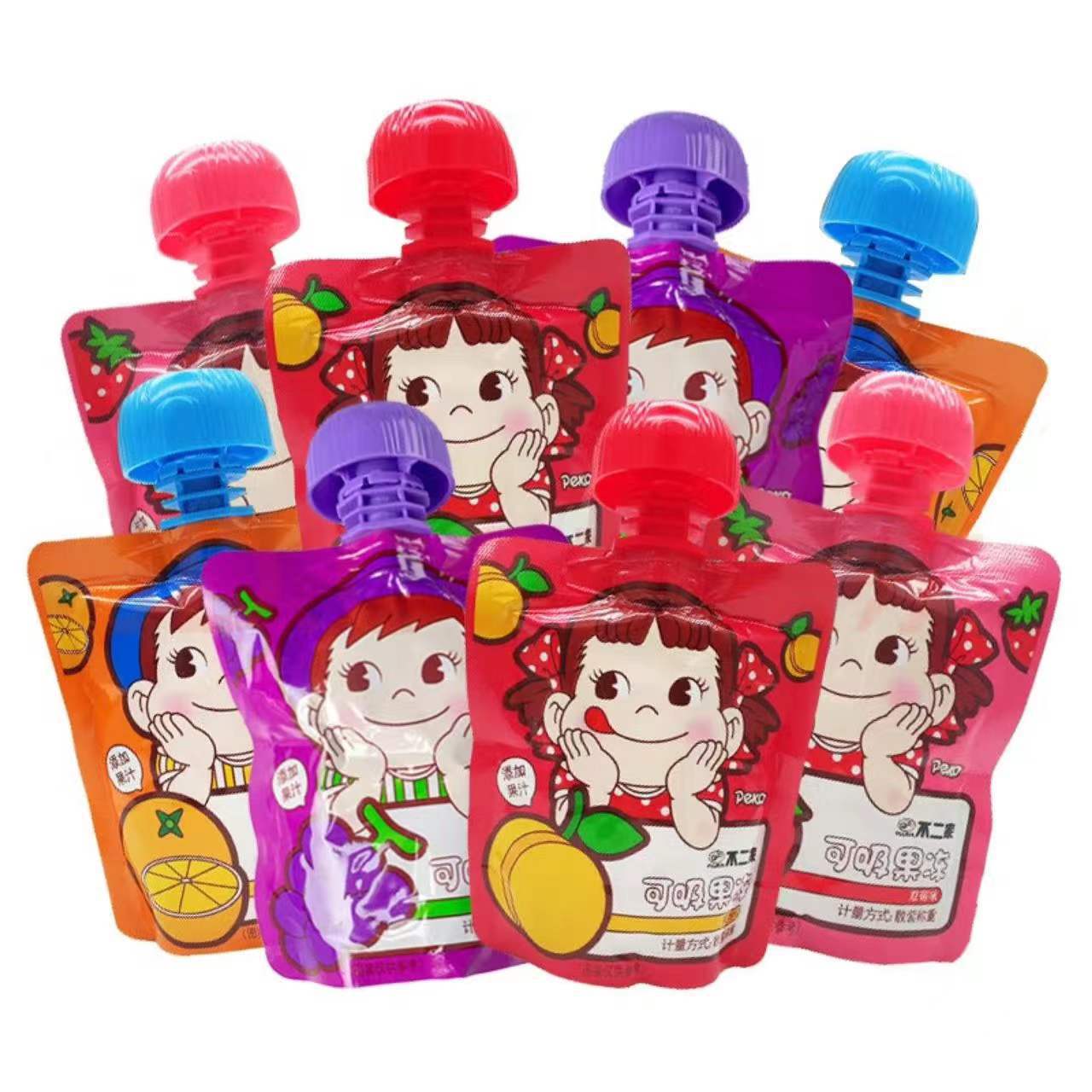 [Free Shipping] No. 2 Sucking Jelly Small Bag Juice Jelly Baby Full Moon Accompanying Gift Candy Snacks
